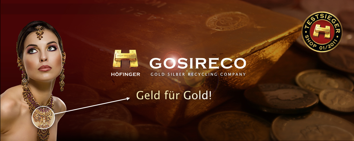 Gosireco Testsieger - Gold für Gold Gosireco Testsieger - Gold für Gold